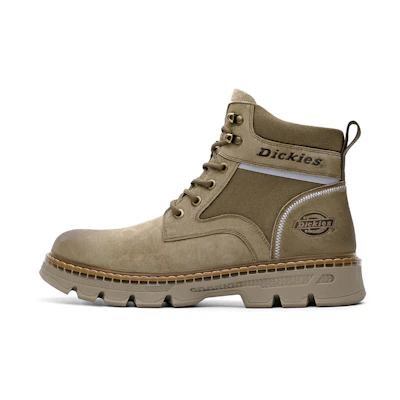 Dickies Retro Splicing Casual Durable CMFT Workwear Boot 'Light Brown'