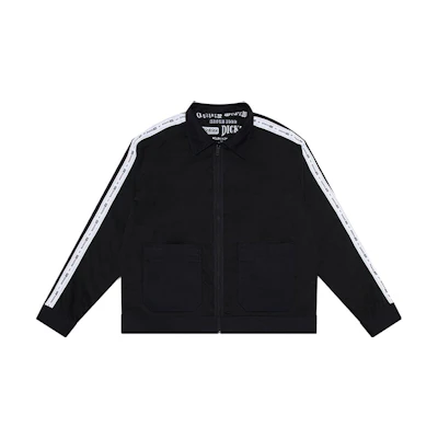 Dickies Reversible Loose Fit Twill All-Over Print Jacket Black Unisex DK010203C77