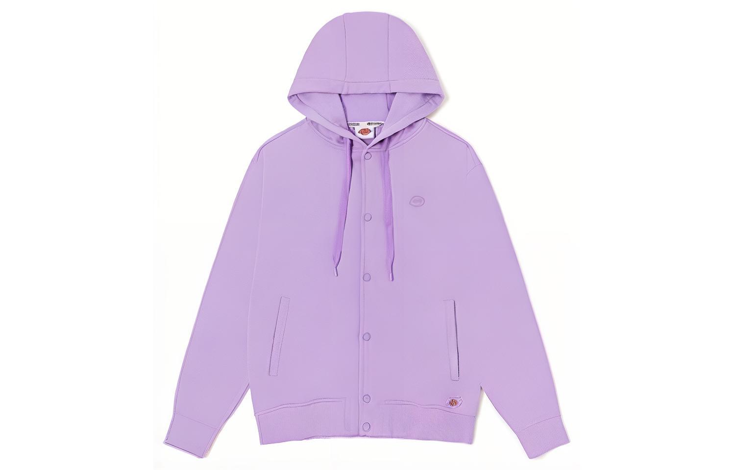 Dickies Rose Purple Logo Print Hooded Jacket Unisex DK011599-D05