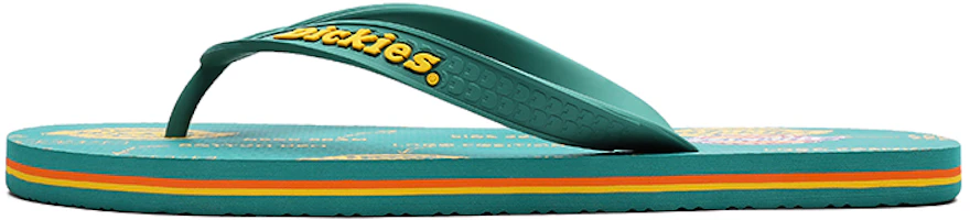 Dickies Rubber Sole Breathable Flip Flops 212M50LXS51 Lake Blue Dickies Rubber Sole Breathable Flip Flops 212M50LXS51 Lake Blue