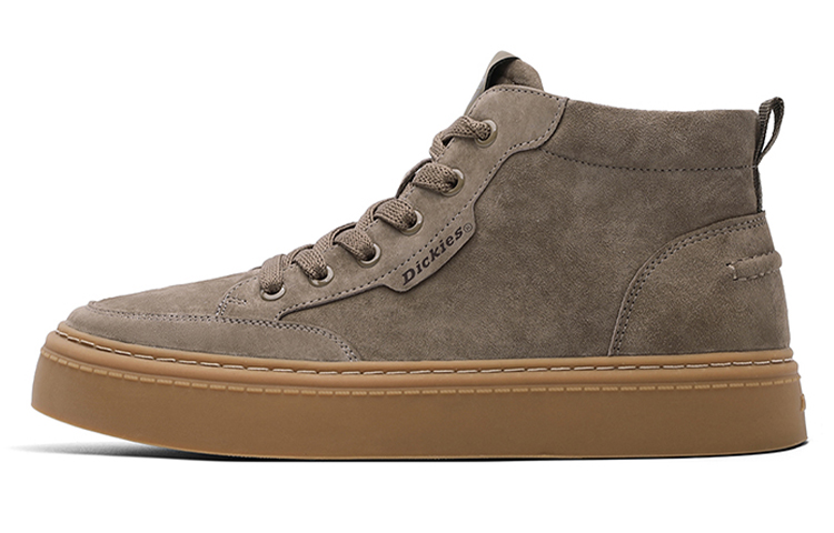 Dickies Short Outdoor Boots Non-Slip Suede Leather Camel色 234M50LXS76B