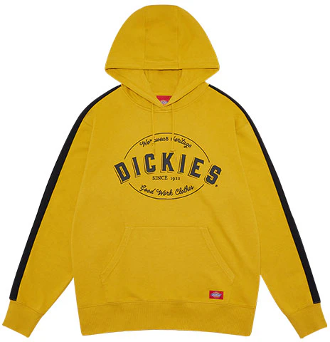 dickies-side-stripe-logo-print-hoodie-unisex-mustard-yellow-dk-009585-c01