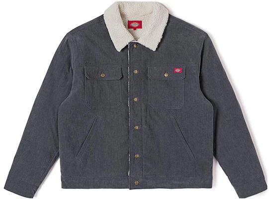 Dickies Solid Color Loose Fit Work Jacket with Pockets Unisex Long Sleeve DK012575 Sizing Dickies Solid Color Loose Fit Work Jacket with Pockets Unisex Long Sleeve DK012575