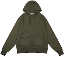 Dickies Solid Logo Embroidered Long Sleeve Sweatshirt Military Green DK008036MGR Dickies Solid Logo Embroidered Long Sleeve Sweatshirt Military Green DK008036MGR