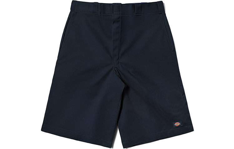 Dickies Solid Loose Fit Casual Shorts Navy Blue DK011796CG7