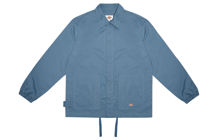 Dickies Solid Multi-Pocket Long-Sleeve Jacket Deep Sky Blue () DK009404B94
