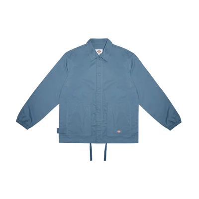 Dickies Solid Multi-Pocket Long-Sleeve Jacket Deep Sky Blue () DK009404B94