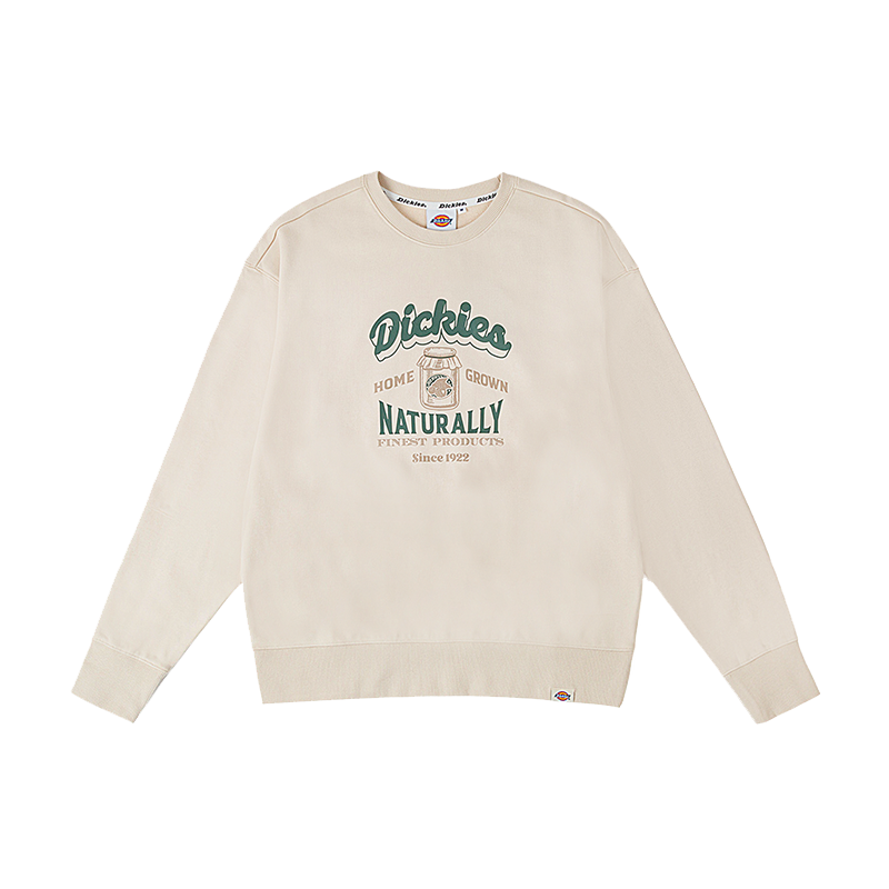 Dickies Spring/Summer 24 Loose Fit Unisex Crewneck Sweatshirt with Front Print DK013090