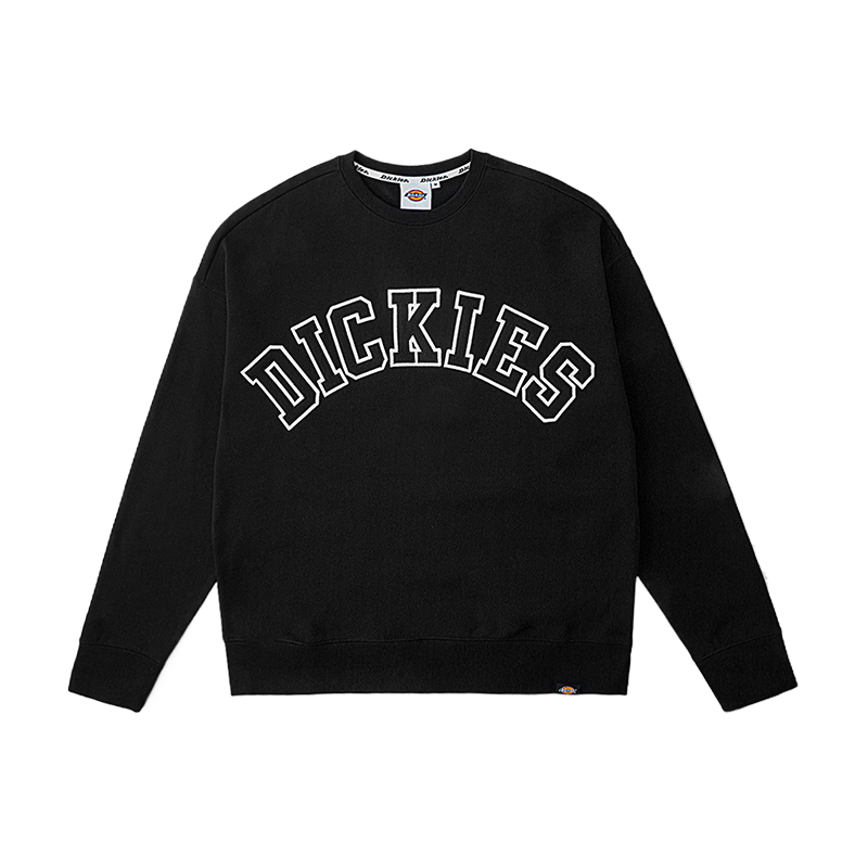 Dickies Spring/Summer Logo Patch Crewneck Sweatshirt Unisex DK013103
