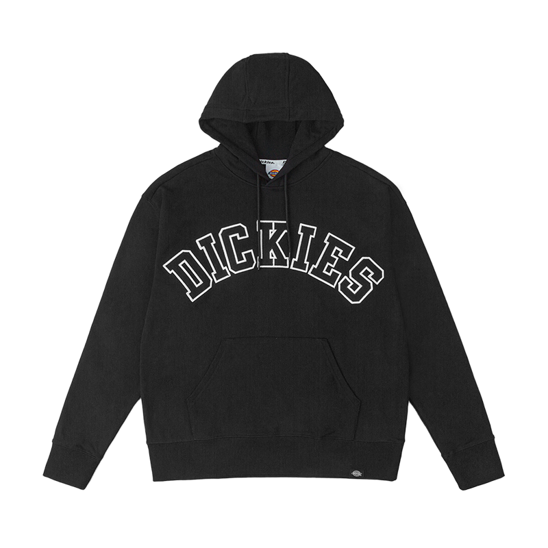 Dickies Spring Summer Logo Patch Embroidered Hoodie Unisex Pullover Sweatshirt DK013104