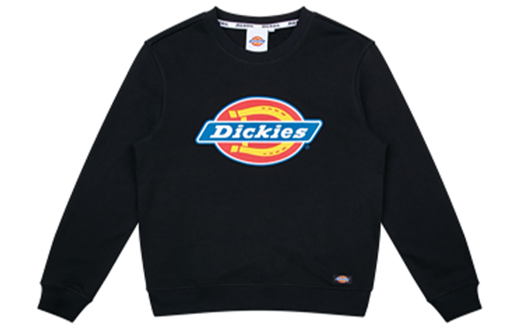 Dickies SS21 Logo Print Crewneck Sweatshirt Black () DK008714BLK
