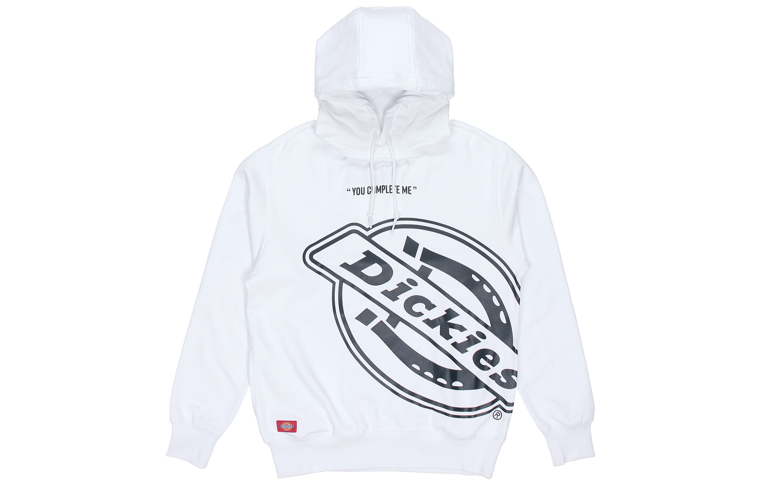 Dickies SS21 Logo Print Hoodie Unisex White DK008873C4D