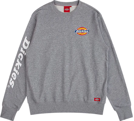 Dickies SS21 Logo Printed Pullover Sweatshirt Mid Grey () DK008148CQ8 Buy Dickies SS21 Logo Printed Pullover Sweatshirt Mid Grey () DK008148CQ8