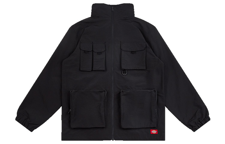 Dickies SS21 Multi-Pocket Utility Workwear Jacket Black DK008871BLK
