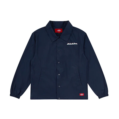 Dickies SS21 Printed Workwear Collar Jacket Navy for Men DK008870B29