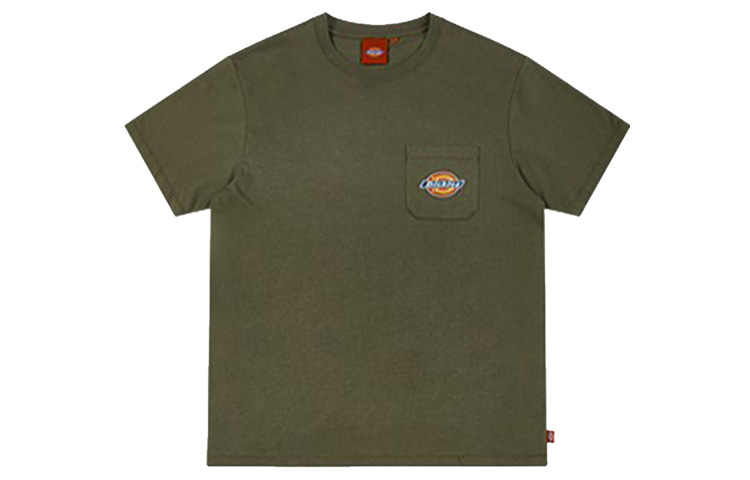 Dickies SS21 Straight Fit Pocket Logo T-Shirt Army Green DK008904MGR