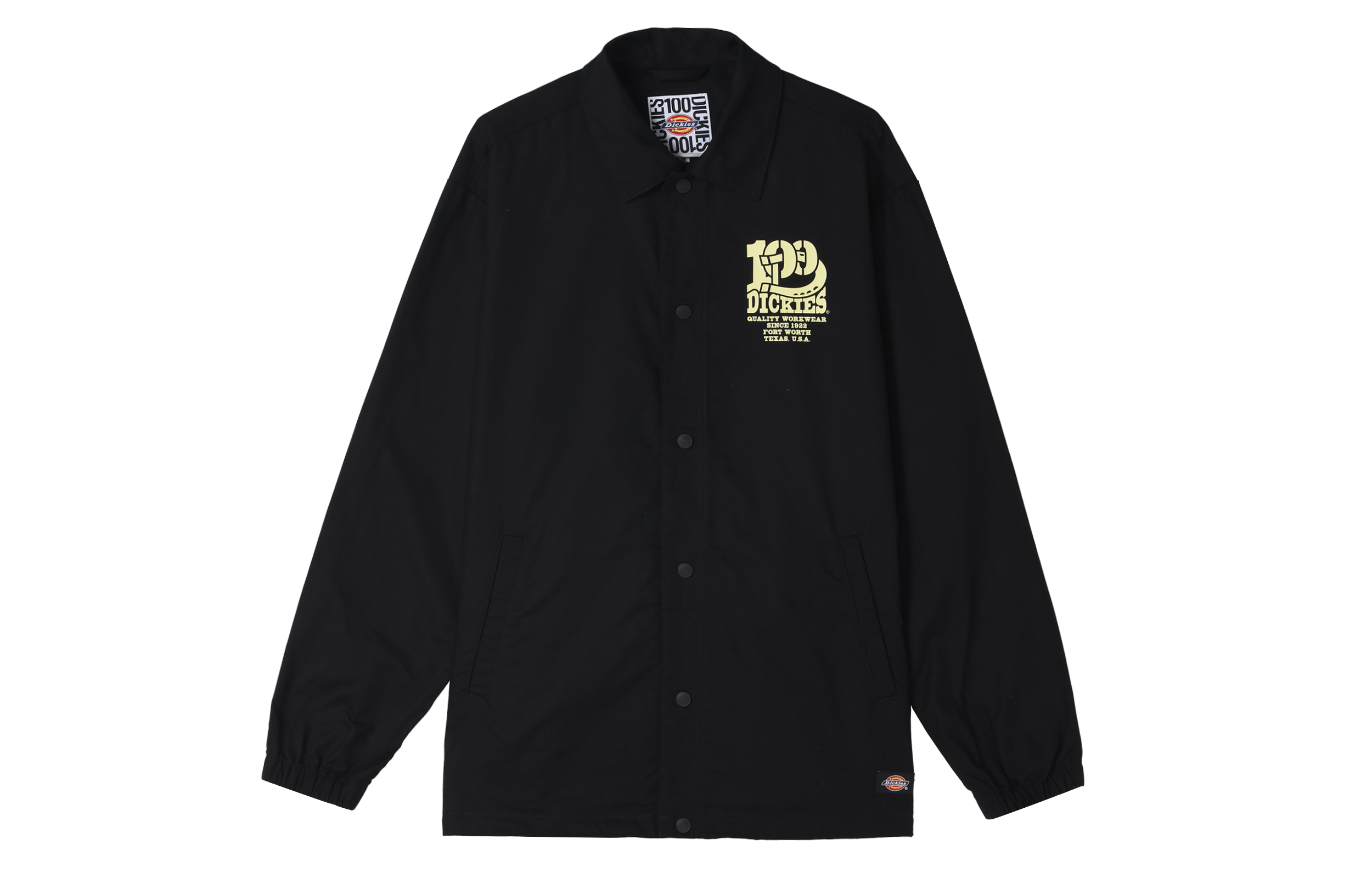 Dickies SS22 Embroidered Logo Oversized Black Jacket DK010165BLK