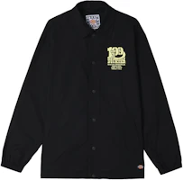 Dickies SS22 Embroidered Logo Oversized Black Jacket DK010165BLK Dickies SS22 Embroidered Logo Oversized Black Jacket DK010165BLK