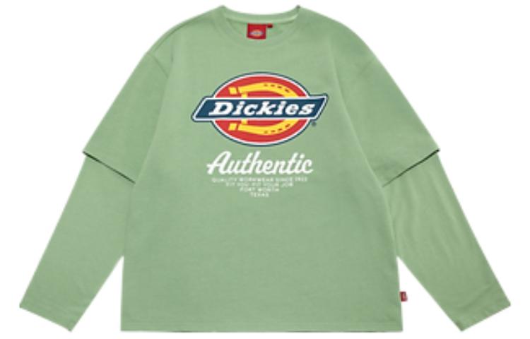Dickies SS22 Graphic Print Crewneck Sweatshirt Unisex Green DK009592WA-CK4