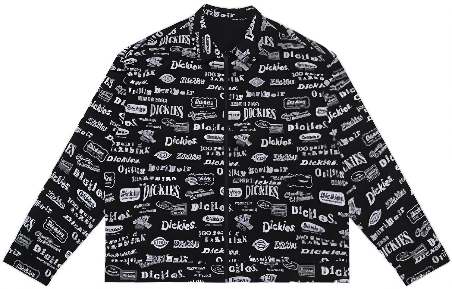 Dickies SS22 Solid Logo Print Reversible Jacket DK010203BLK