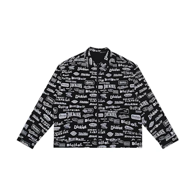 Dickies SS22 Solid Logo Print Reversible Jacket DK010203BLK