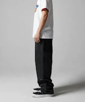 Lookbook Dickies 石洗鴨布雙層膝蓋工作褲 黑色 DK0A4XGOC40