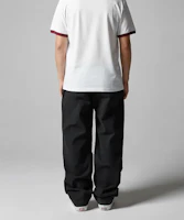 Shop Dickies 石洗鴨布雙層膝蓋工作褲 黑色 DK0A4XGOC40