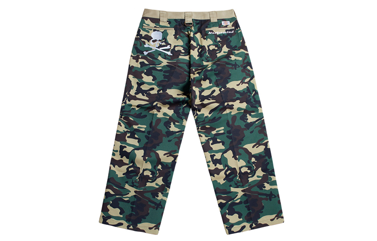 Lookbook Dickies 直筒迷彩長褲 軍綠色 DK006988BE01