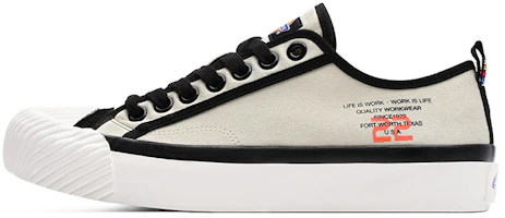 Dickies Text Print Low-Top Canvas Shoes White 203M50LXS99 White Color Dickies Text Print Low-Top Canvas Shoes White 203M50LXS99 White Color