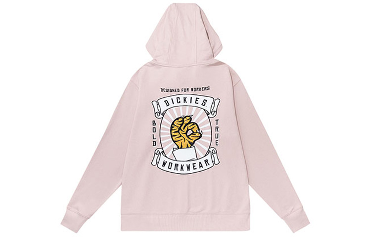 Dickies Tiger Hoodie Unisex Dusty Pink DK009801C50