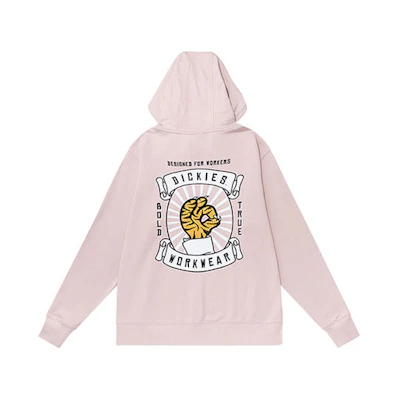Dickies Tiger Hoodie Unisex Dusty Pink DK009801C50
