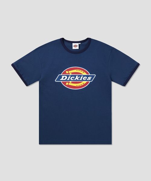 Lookbook Dickies Tree Logo Ringer T-Shirt Navy DIKU251LRTS005NV
