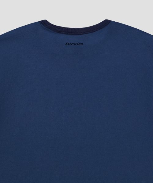 Details for Dickies Tree Logo Ringer T-Shirt Navy DIKU251LRTS005NV