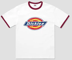 Dickies Tree Logo Ringer T-Shirt Red DIKU251LRTS005RD Dickies Tree Logo Ringer T-Shirt Red DIKU251LRTS005RD