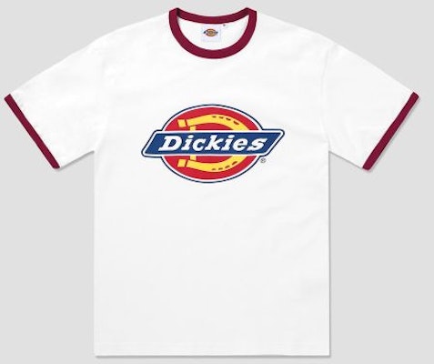 Dickies Tree Logo Ringer T-Shirt Red DIKU251LRTS005RD Buy Dickies Tree Logo Ringer T-Shirt Red DIKU251LRTS005RD