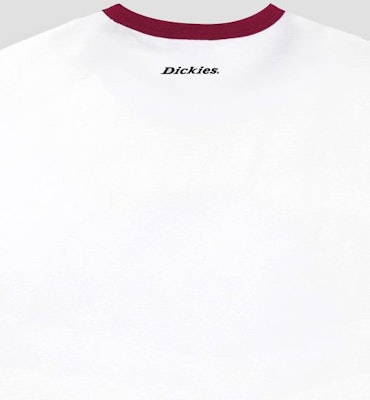 Dickies Tree Logo Ringer T-Shirt Red DIKU251LRTS005RD Shop Dickies Tree Logo Ringer T-Shirt Red DIKU251LRTS005RD