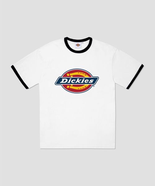 Dickies Tree Logo Ringer T-Shirt White DIKU251LRTS005WH0