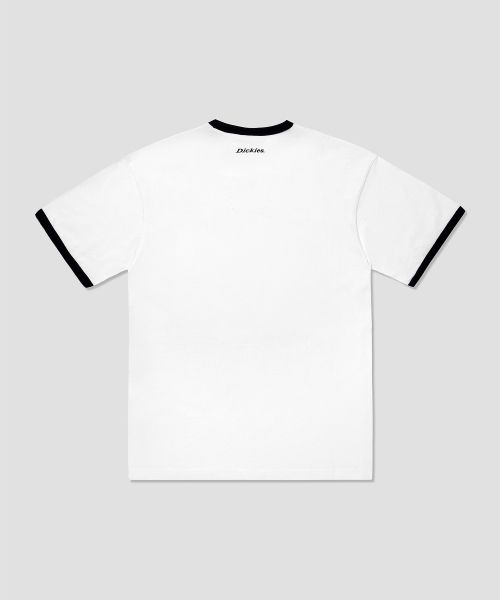 Order Dickies Tree Logo Ringer T-Shirt White DIKU251LRTS005WH0