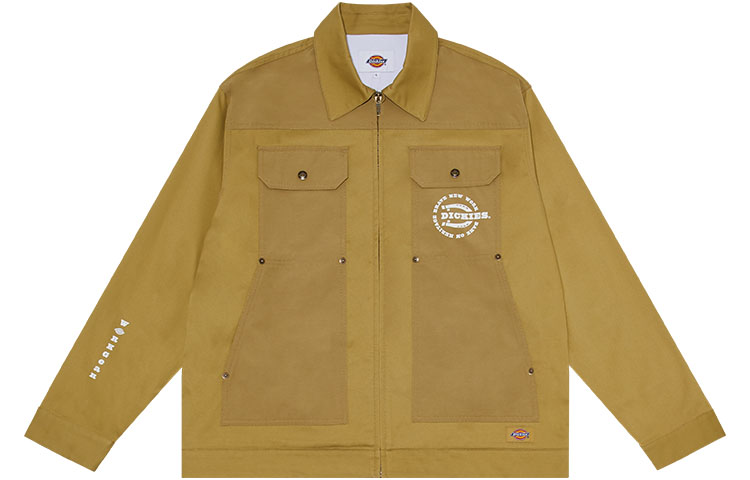 Dickies Twill Eisenhower Jacket Unisex Khaki - Gift Recommendation DK010105KHK