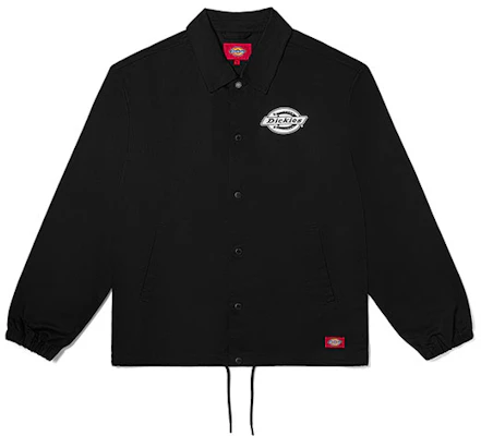 Dickies Twill Logo Coach Jacket Black Unisex Autumn Edition DK007366BLK Buy Dickies Twill Logo Coach Jacket Black Unisex Autumn Edition DK007366BLK