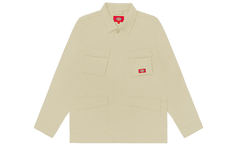 Dickies Twill Multi-Pocket Casual Workwear Jacket Unisex Sand Gift Idea DK010338CH1