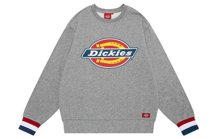 Dickies Two-Tone Logo Crewneck Sweatshirt Mid Gray Unisex DK009587CQ8