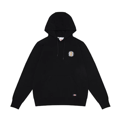 Dickies Unisex Black Fleece Hoodie with Kangaroo Pocket DK010177BLK