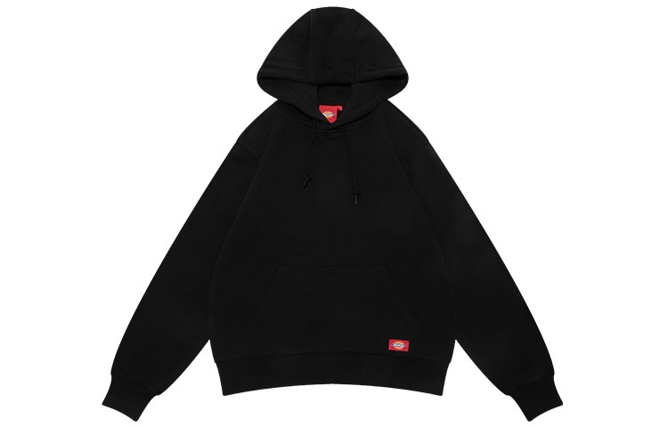 Dickies Unisex Black Hoodie with Large Back Logo DK009567BLK