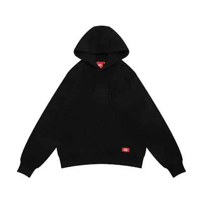 Dickies Unisex Black Hoodie with Large Back Logo DK009567BLK