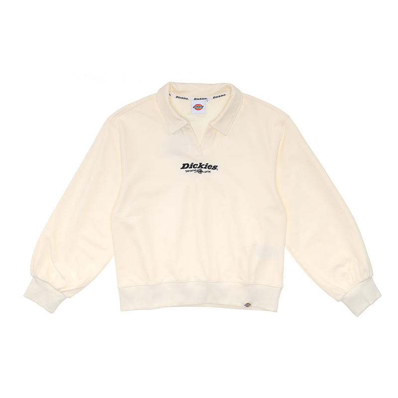 Dickies Unisex Casual Comfy Sweatshirt Egret White DK0A87FVC48