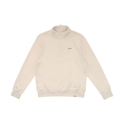 Dickies Unisex Casual Logo Long Sleeve Sweatshirt Light Sand Gray DK0A87EPF90