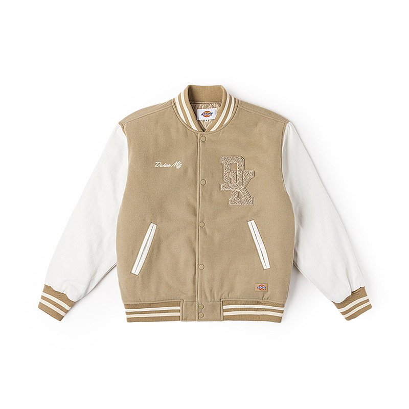 Dickies Unisex Casual Loose-Fit Jacket Sand Color DK0A87GTCH1