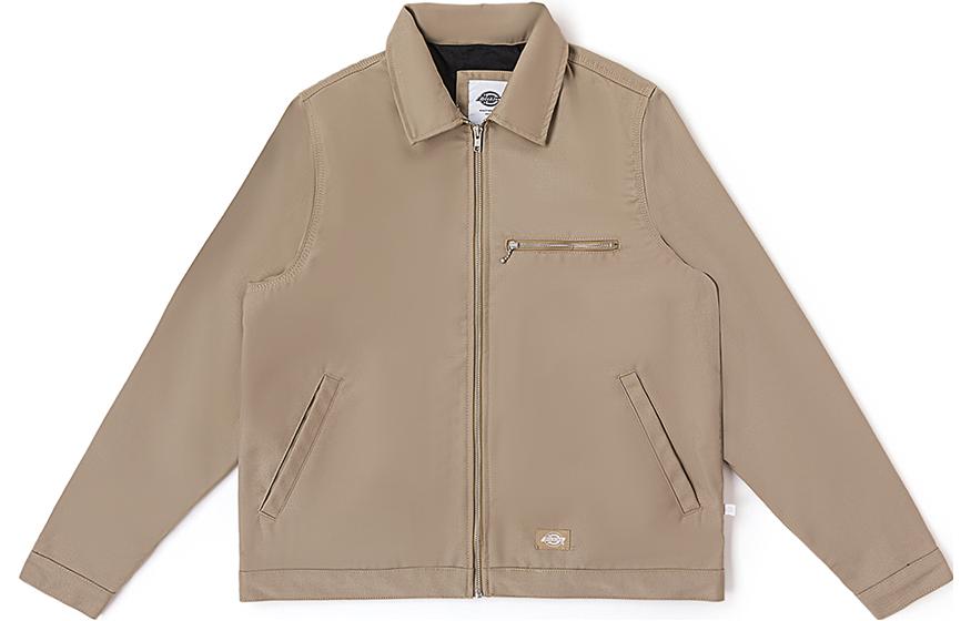 Shop Jaket Longgar Warna Solid Kasual Unisex Dickies DK012432