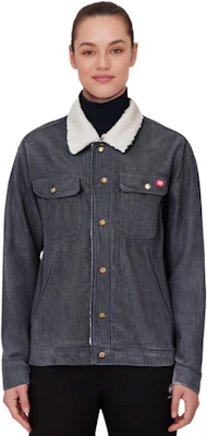 Dickies Unisex Cement Gray Sherpa Fleece Casual Jacket DK012575-CN8 Purchase Dickies Unisex Cement Gray Sherpa Fleece Casual Jacket DK012575-CN8